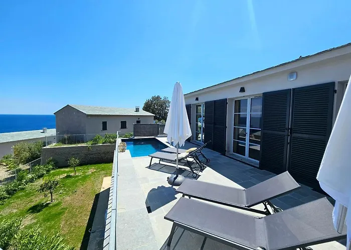 Superbe Avec Piscine- Erbalunga Cap Corse