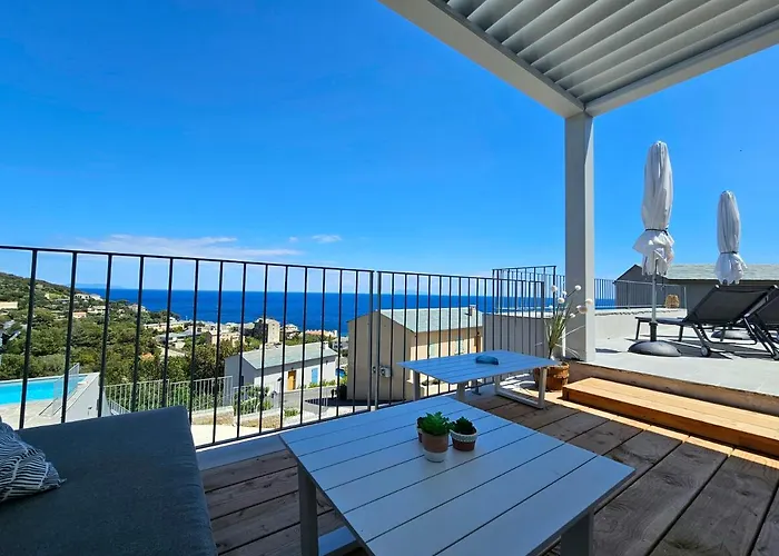 Superbe Avec Piscine- Erbalunga Cap Corse * Brando